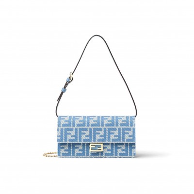 FENDI WALLET ON CHAIN BAGUETTE 8M0498AUNJF1SKL (21*11.5*5cm)